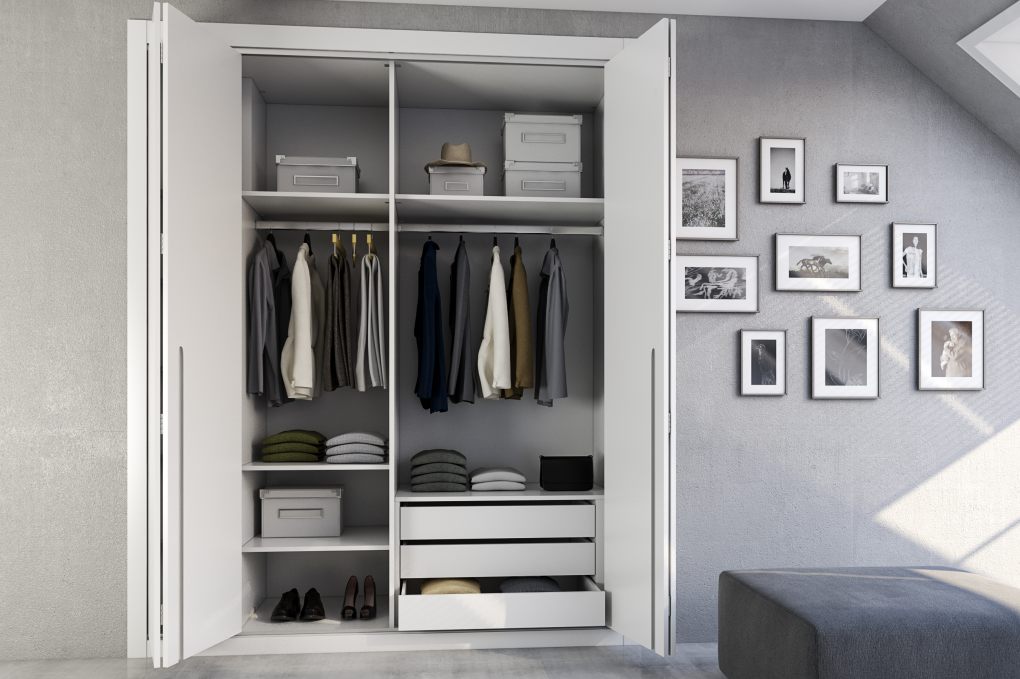 Cuál es la mejor distribución de un armario? Claves para un diseño de  armario perfecto - Carré Furniture