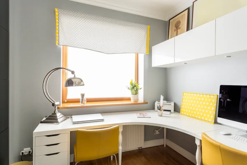 escritorio grande a medida en l escritorio a medida ideal para habitación