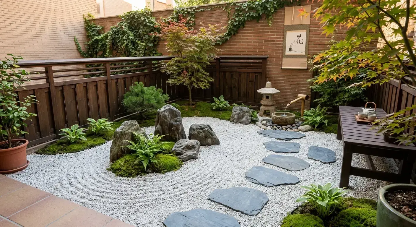 jardin zen y estilo zen en casa jardín zen y estilo zen en estilo de decoración