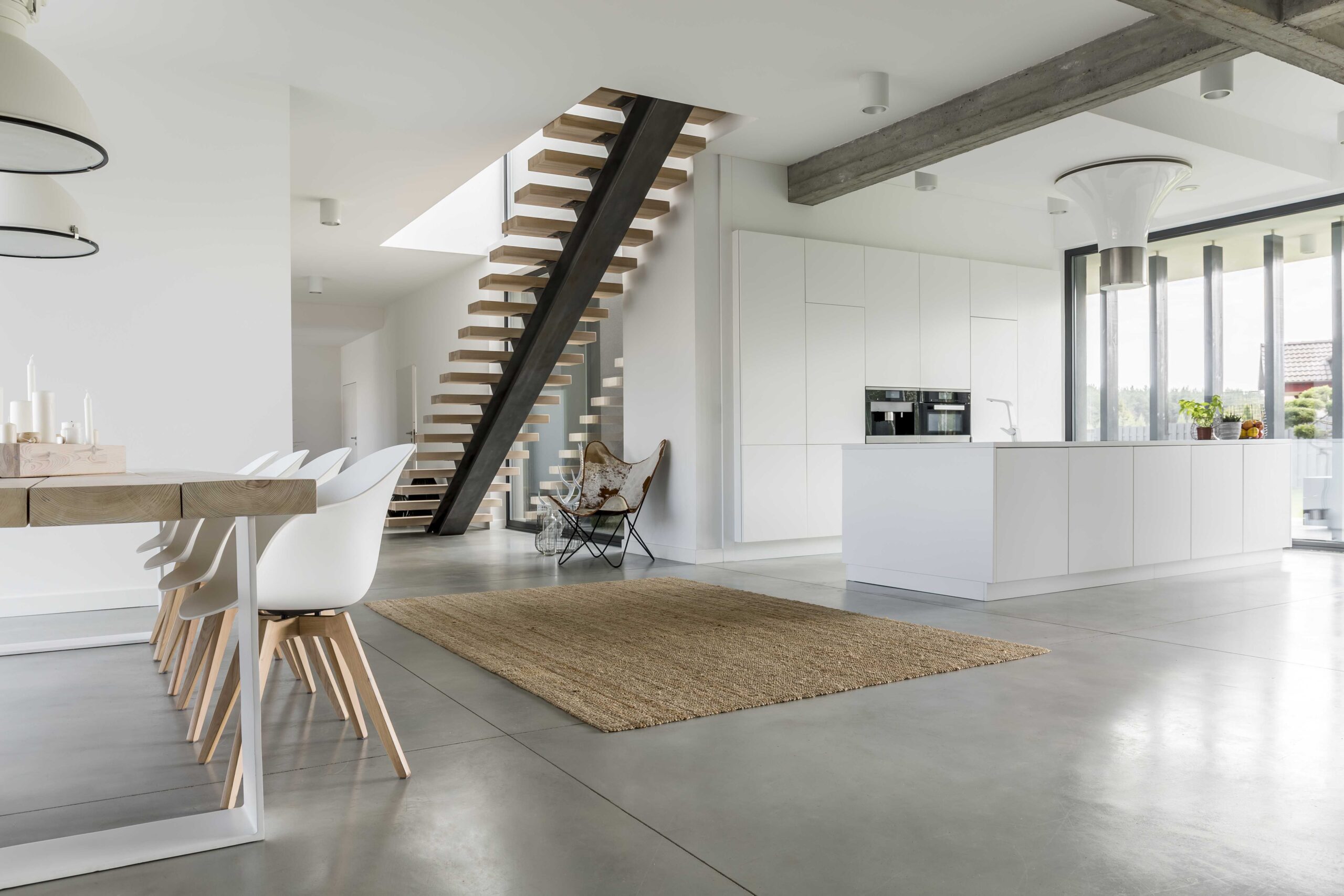 open floor apartment with staircase PRQBFWA 1 scaled
