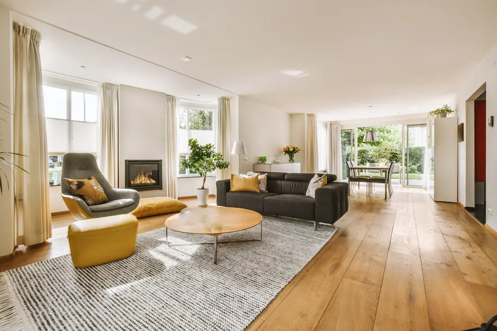 salon alargado con pasillo invisible cómo distribuir un salón alargado