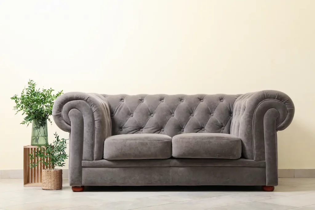 sofa capitone victoriano sofá capitoné estilo victoriano