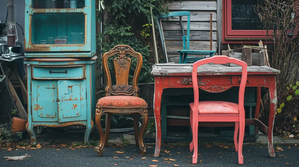 reutilizar muebles antiguos